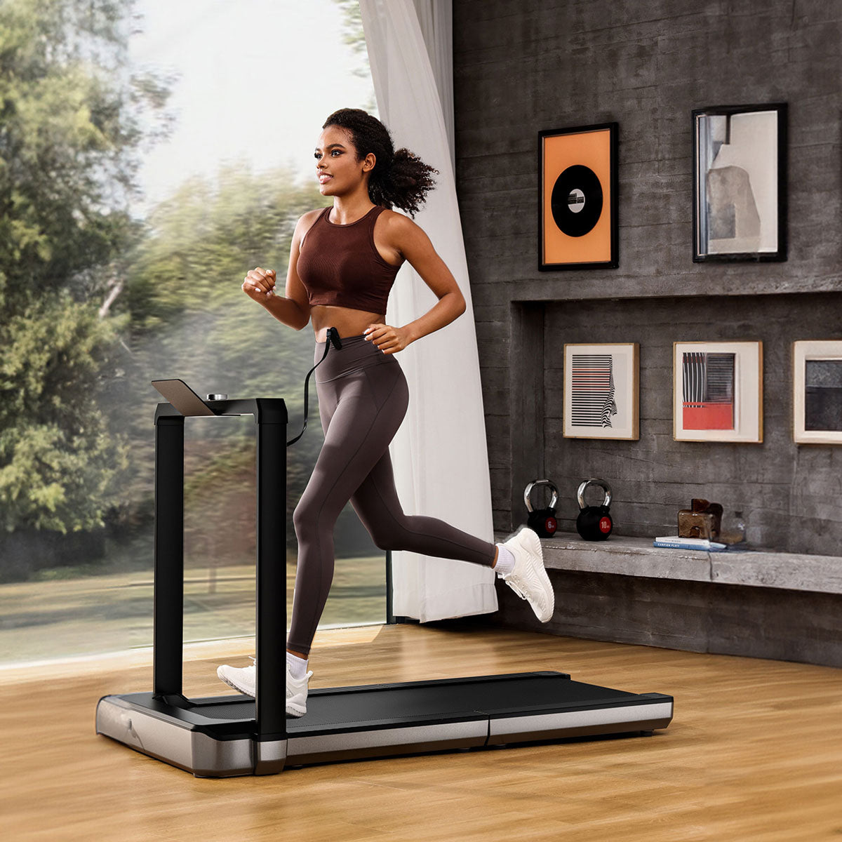 WalkingPad MX16 Compact Double-Fold Treadmill for Effortless Home Exercise